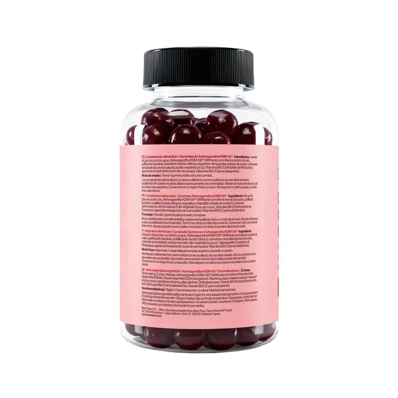 Zenement Gummibärchen De Ashwagandha Ksm-66, 120 vegane Gummibärchen