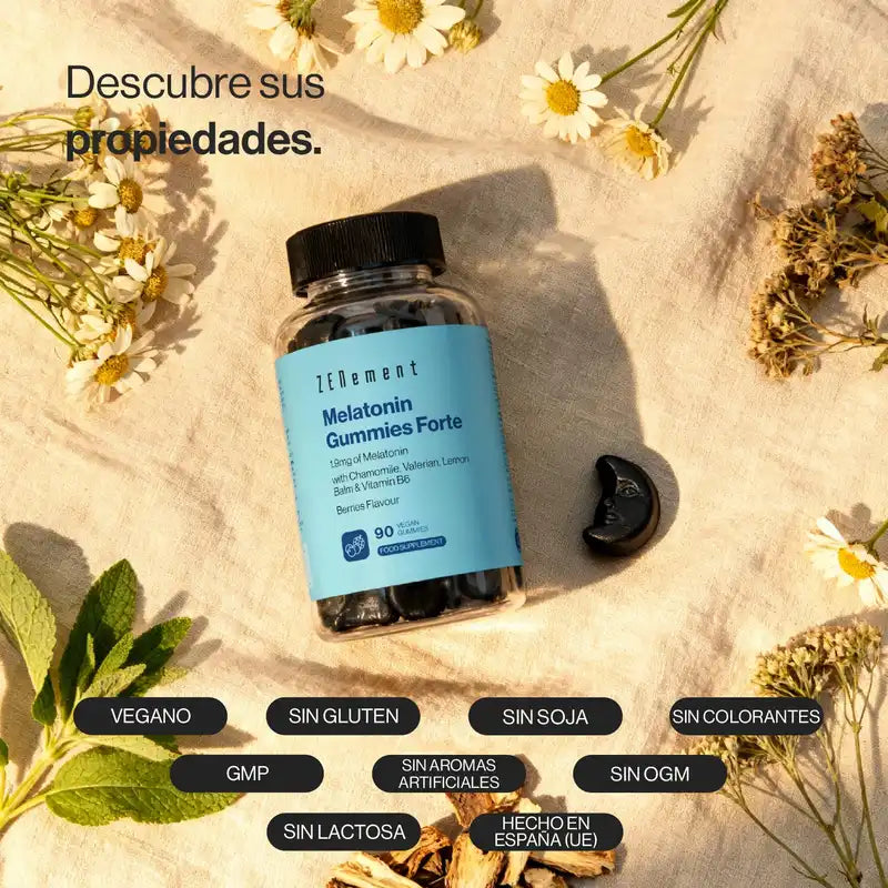 Zenement Melatonin Gummibärchen Forte, 90 vegane Gummibärchen