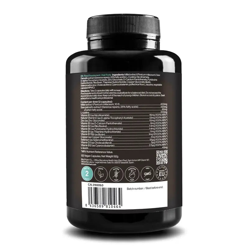 Zenement Hair Forte, 120 vegetarische Kapseln