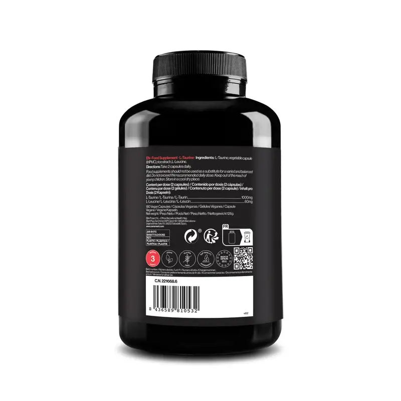 Zenement L-Taurin, 180 vegane Kapseln
