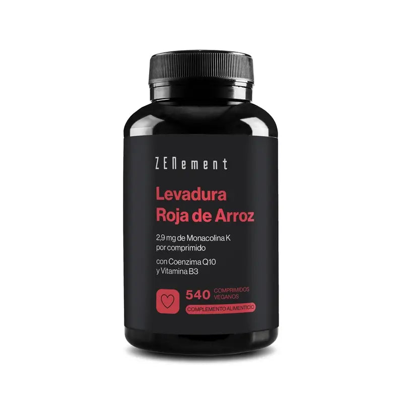 Zenement Roter Hefereis, 540 vegane Tabletten