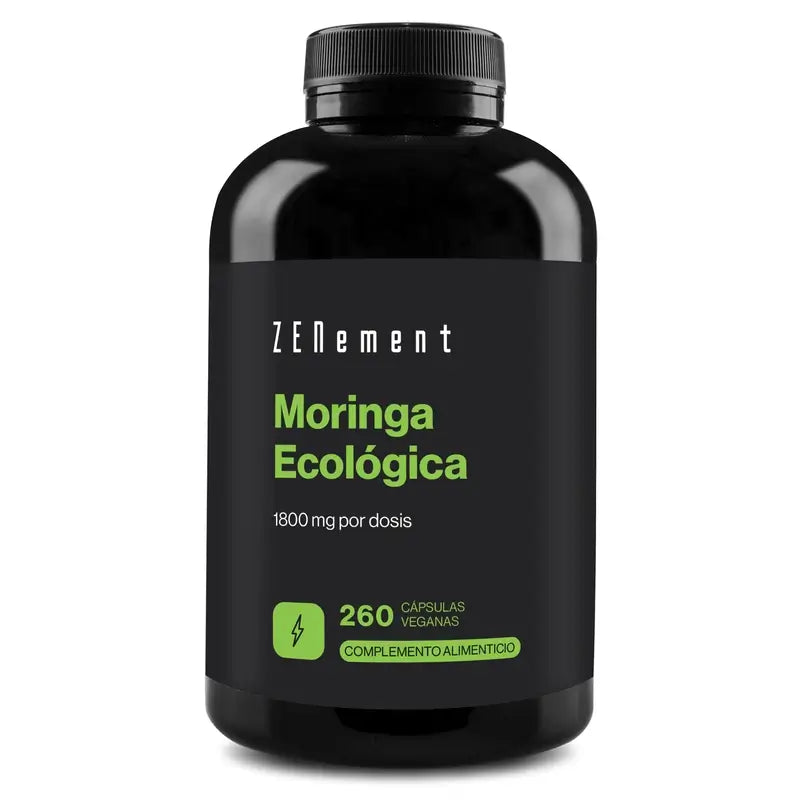Zenement Moringa Bio, 260 vegane Kapseln