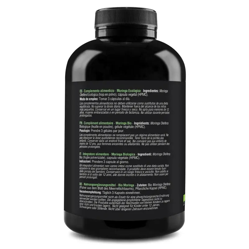 Zenement Moringa Bio, 260 vegane Kapseln