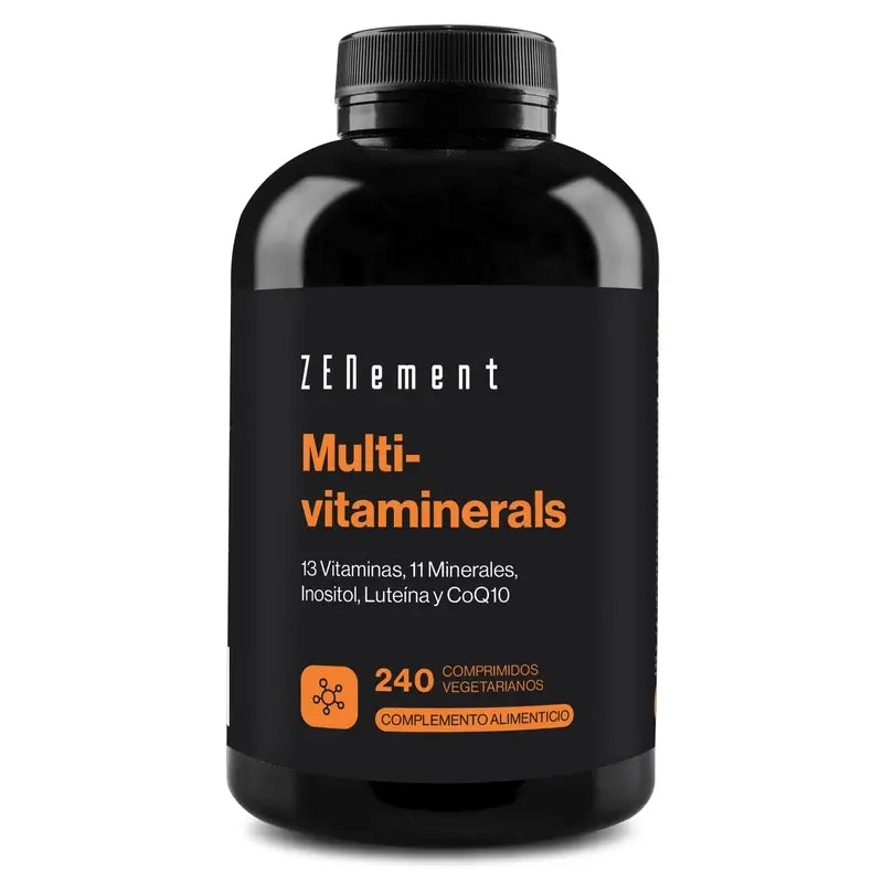 Zenement Multivitaminerals mit Lutein, 240 vegetarische Tabletten