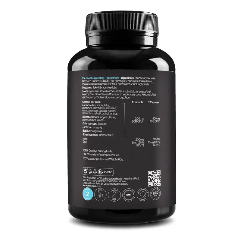 Zenement Proactiflora, 120 vegane Kapseln