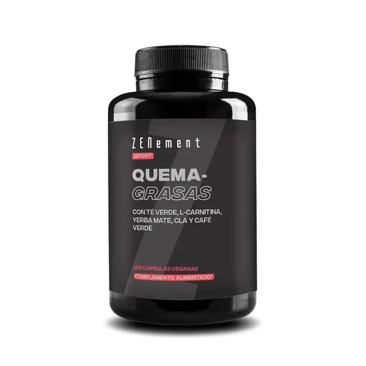 Zenement Fat Burner mit Grünem Tee, L-Carnitin, Yerba Mate, Cla & Grünem Kaffee, 120 vegane Kapseln