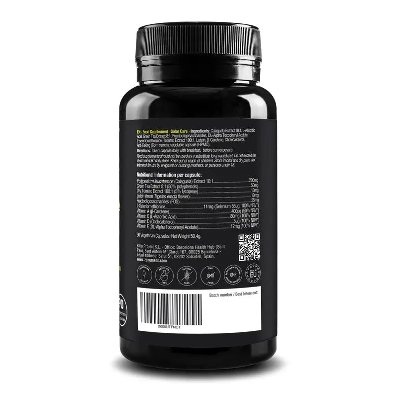 Zenement Solar Care, 90 vegetarische Kapseln