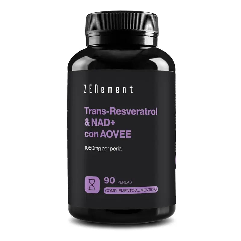 Zenement Trans-Resveratrol & Nad+ mit Aove, 90 Weichkapseln
