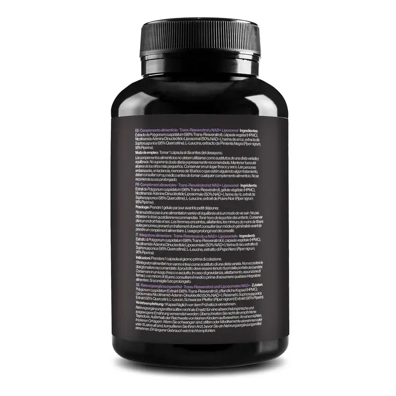 Zenement Trans-Resveratrol UND Nad+ Liposomal, 90 vegane Kapseln