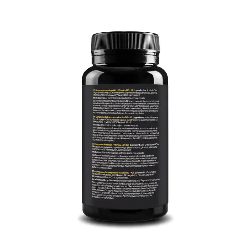 Zenement Vitamin D3 + K2, 2000 Ui UND 150 µg Mk-7, 200 Weichkapseln