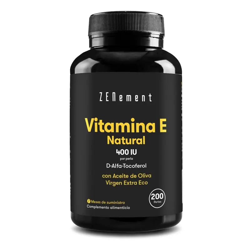 Zenement Vitamin E Natürlich 400 Ui, 200 Weichkapseln