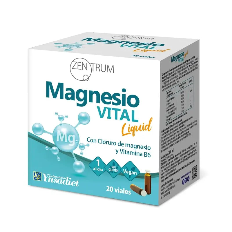 Zentrum Magnesium Vital Liquid, 20 Fläschchen