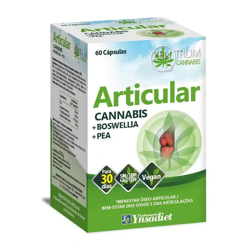 Zentrum Zentrum Cannabis Gelenke 60 Kapseln