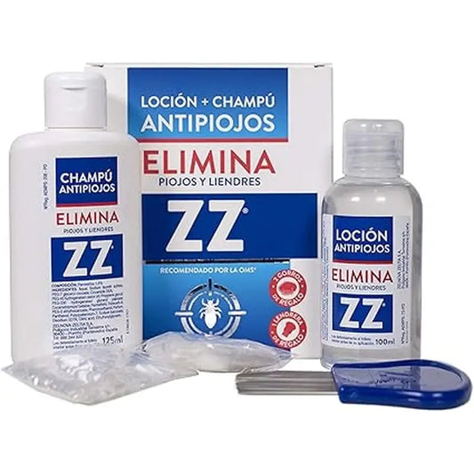Zz Komplettes Läusebehandlungsset Läuselotion 100ml + Shampoo 125ml