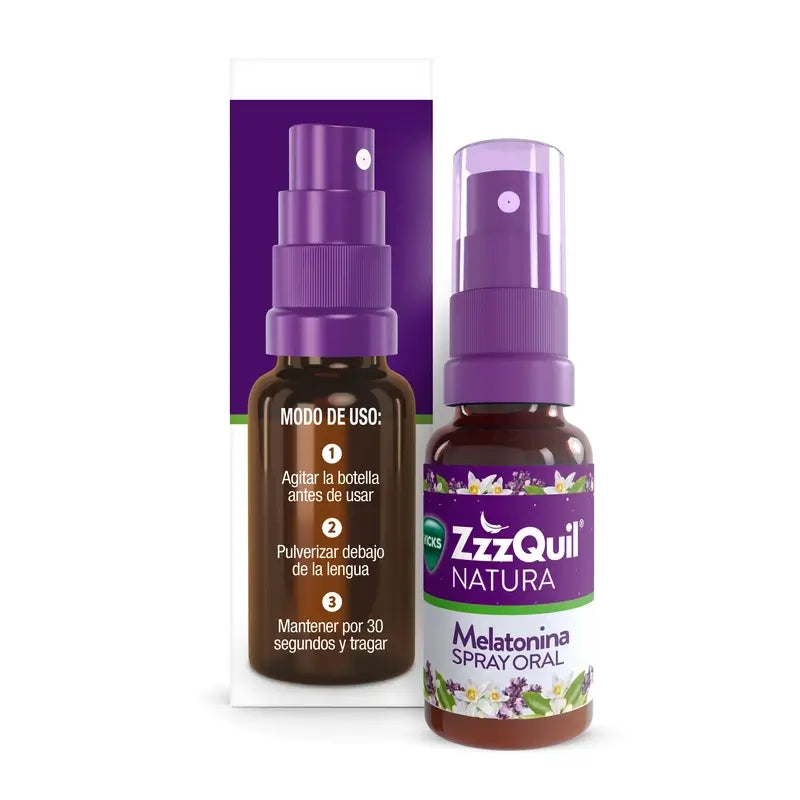 ZzzQuil Natura Melatonin Mundspray, 30 ml